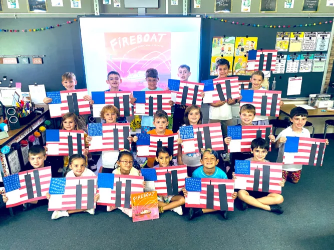 Students honor 9/11 heroes